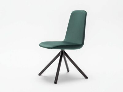 Ren – Multicolour Chair with Wooden Legs