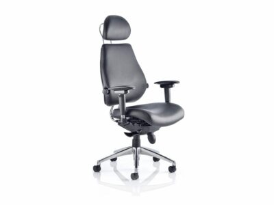 Selena – High Back Leather Executive Chair with Headrest