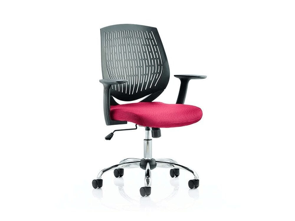 Buy Lori Flexible Backrest Operator Office Chair In Multicolour Auraa Design