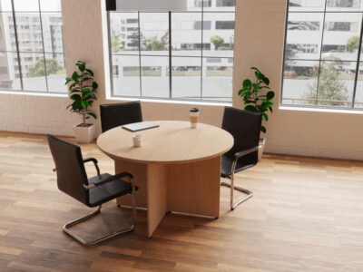 Echo – Leather Cantilever Meeting Room Chair 01 Img 1