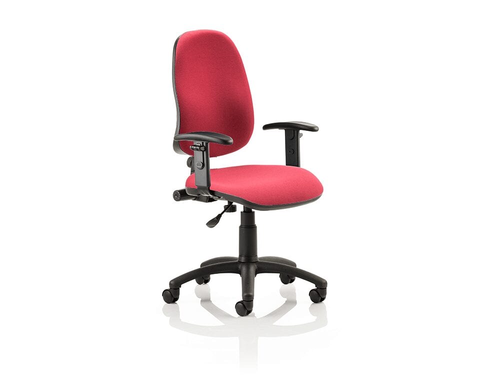 Esme 1 – Black Frame Task Operator Office Chair in Multicolour