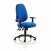 Esme XL 3 – High Back Fabric Operator Office Chair with Adjustable Arms