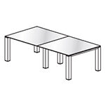 Small Rectangular Shape Table (6 Persons)