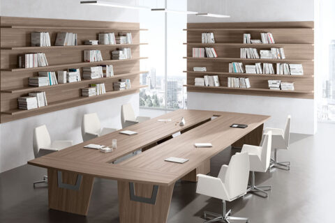 Gene – Straight Top Boardroom Table