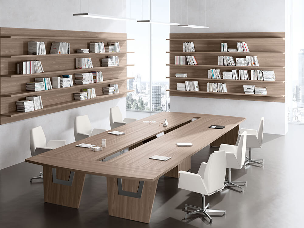 Gene – Straight Top Boardroom Table