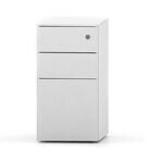 L300 x D500 x H597(3 Drawer Narrow Mobile Pedestal)