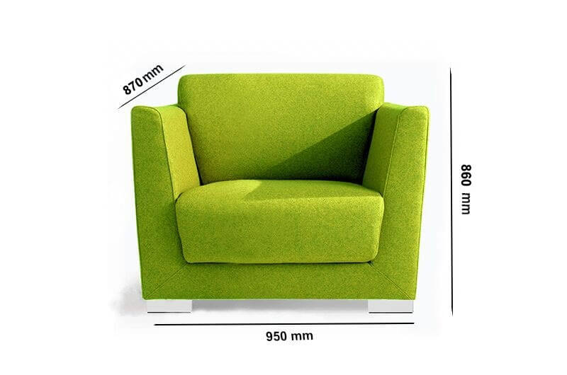 Jones – High Back With High Armchair In Multicolour Size Image