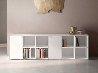 Dion – K-Leg Wooden Sideboard with Modular Units