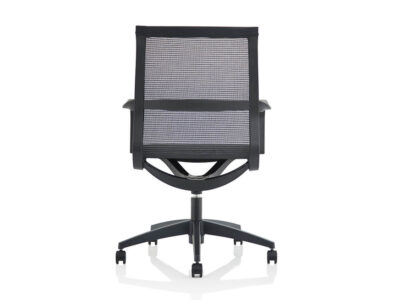 Lula Black Mesh Executive Chair With Fixed Arms 1