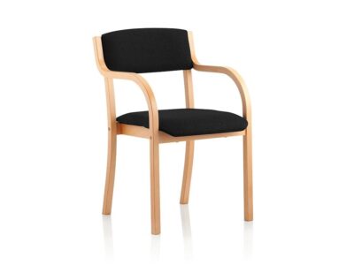 Viola – Wooden Visitor Chair in Multicolour