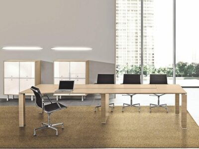 Amelia – Wooden Straight Meeting Table