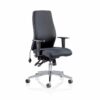Nyra – Fabric Black Blue Executive Task Chair