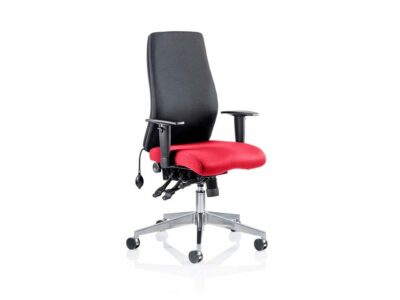 Nrya – Curved Executive Chair in Multicolour Fabric
