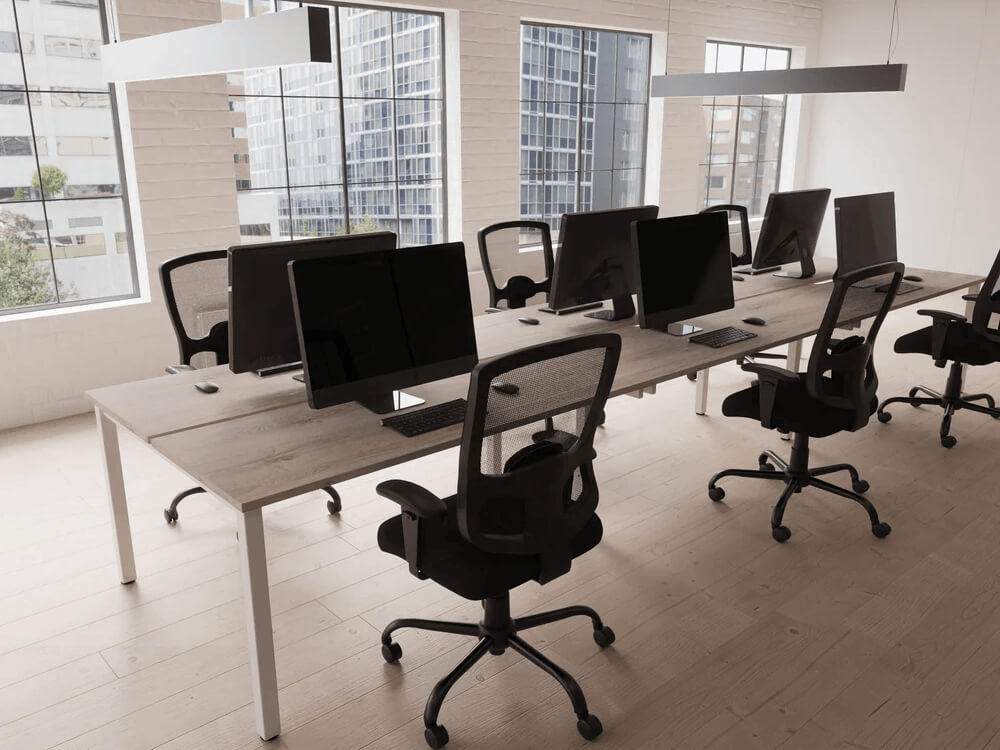 Oregon Hd – Black Mesh Back Operator Office Chair With Adjustable Arms 03 Img 2