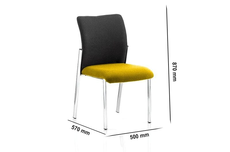 Elio – Visitor Chair in Multicolour without Arms Elio – Visitor Chair in Multicolour without Arms
