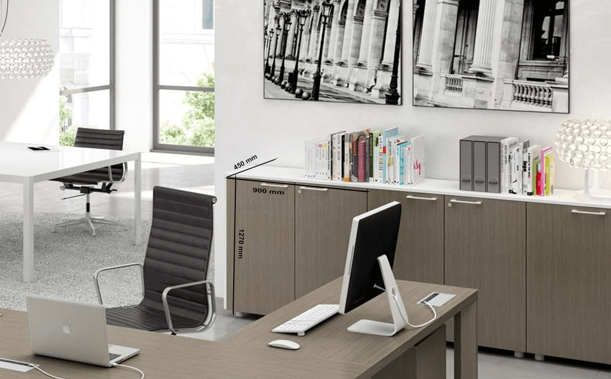 Size Bryony – Low Level Filing Cabinets With Locking Doors