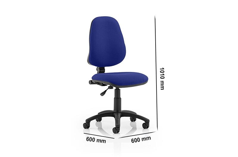 Esme 1 – Black Frame Task Operator Office Chair in Multicolour