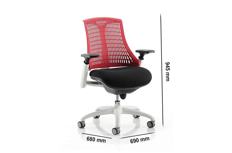 Erasto 2 – Multicolour Flexible Back Operator Office Chair