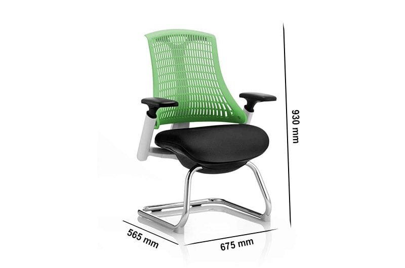 Echo – Visitor Chair with Cantilever Base and Arms in Multicolour Echo – Visitor Chair with Cantilever Base and Arms in Multicolour