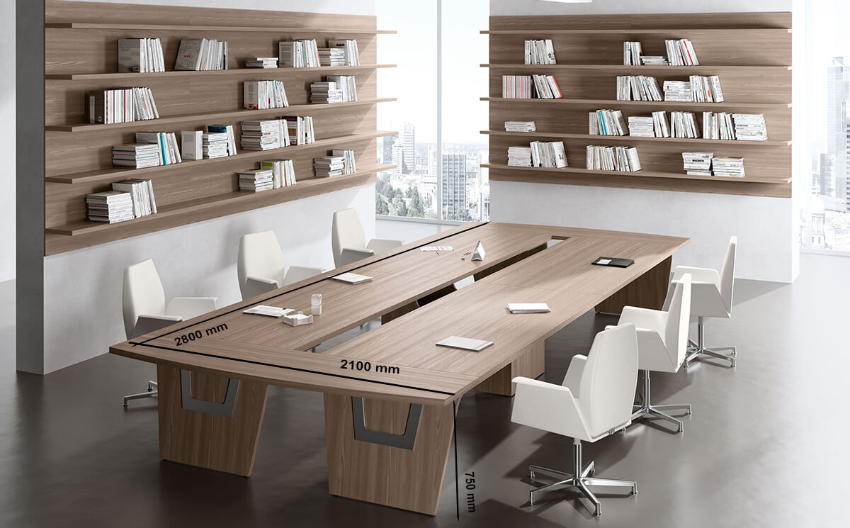 Size Gene – Straight Top Boardroom Table (1)