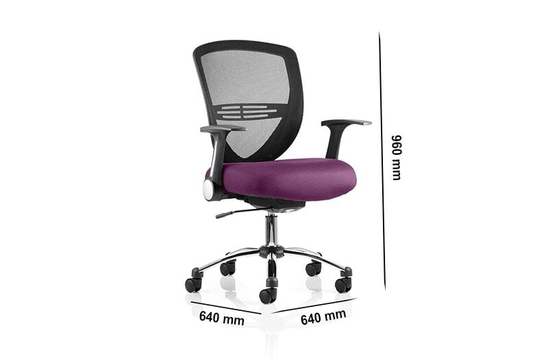 Sofia – Medium Back Operator Office Chair in Multicolour with Arms Sofia – Medium Back Operator Office Chair in Multicolour with Arms