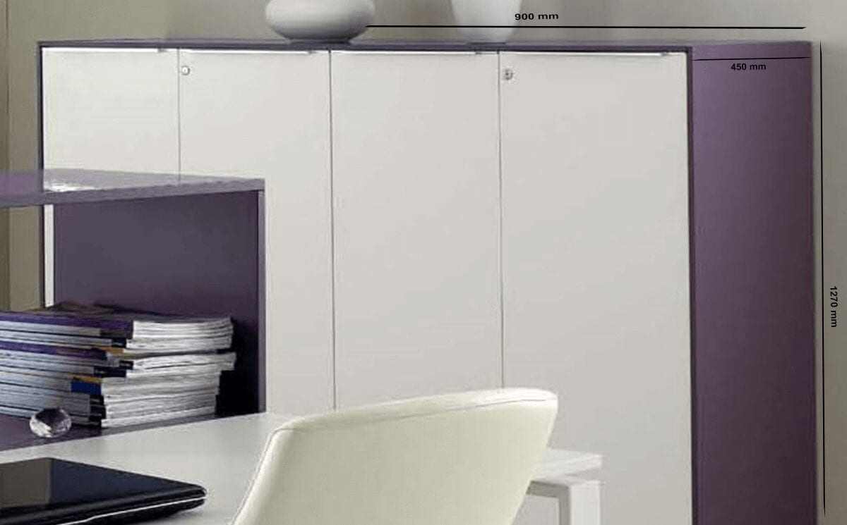 Clio – Medium Height Filing Cupboards with Lockable Doors Clio – Medium Height Filing Cupboards with Lockable Doors