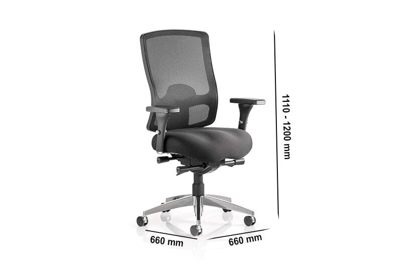 Maro – Operator Office Chair with Mesh Back