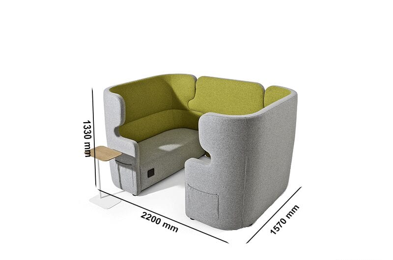 Tokyo – High Back Four-Seater Soundproof Pod Tokyo – High Back Four-Seater Soundproof Pod