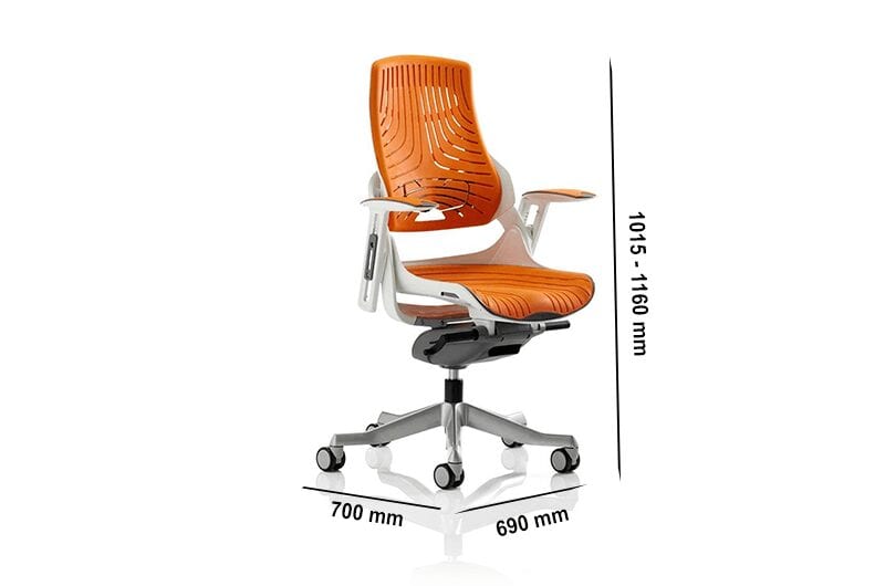 Ares – Executive Chair with Elastomer Gel in Multicolour