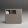 Wallis – Modular Wooden Sideboard With Open Shelves