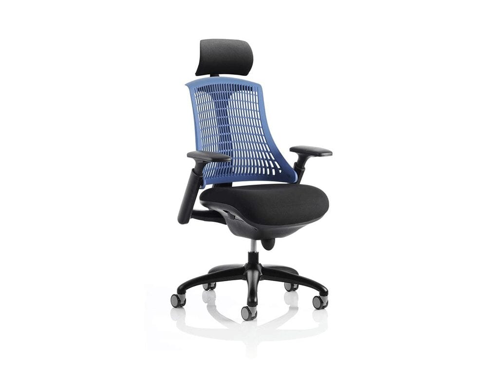 Echo – Task Operator Chair in Multicolour with Arms and Headrest