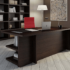 Alfonso – Wood Finish Panelled Legs Executive Desk5