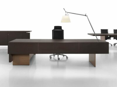 Darcey Prestigious Executive Desk with Leather Top - mainimg