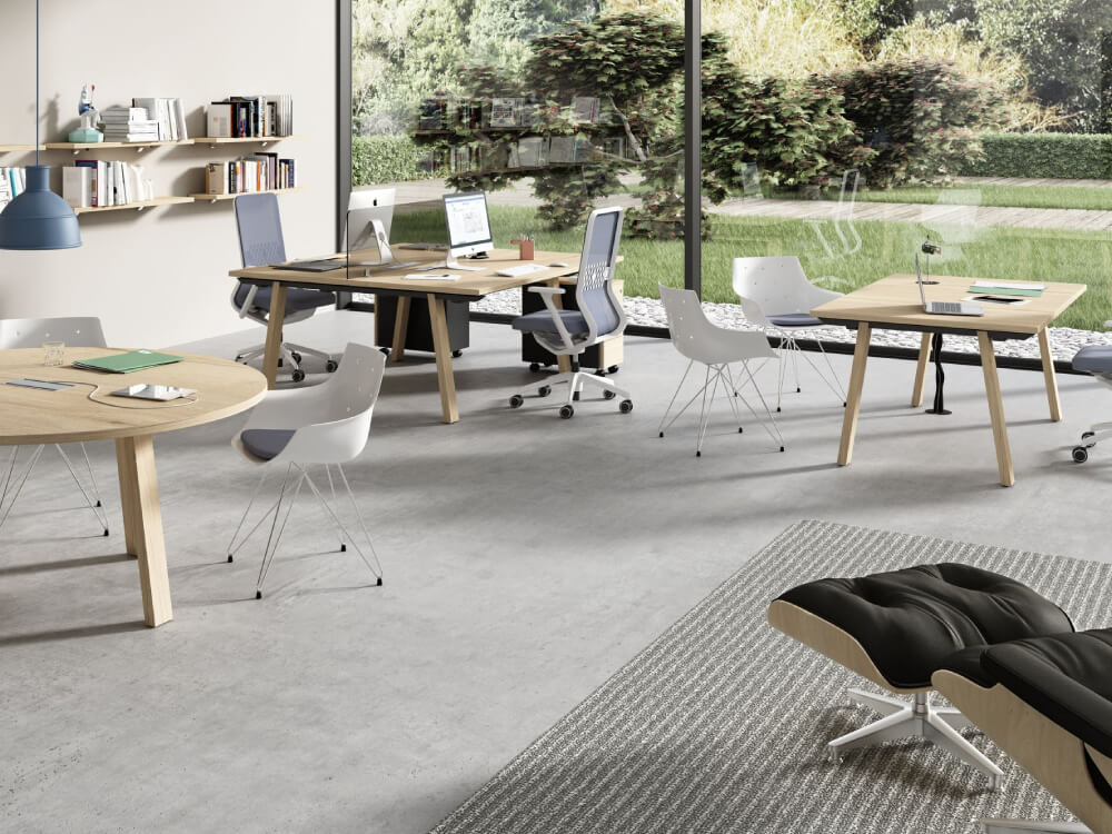 Franco 2 – Back To Back Operational Desk In Traditional Oak For 2 People 01 Img