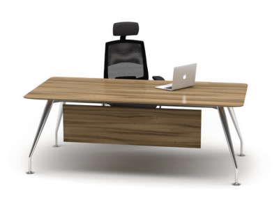 Marco Rectangular Executive Desk With Modesty Panel 1