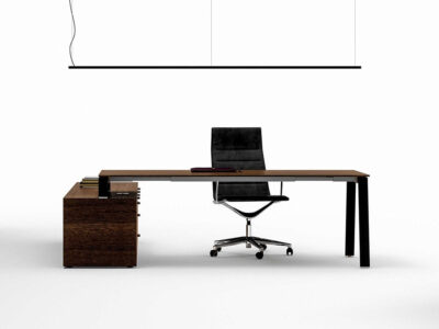 Minimo 1 – Simple Executive Desk With Optional Credenza Unit 01 Img