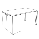 Desk with Storage