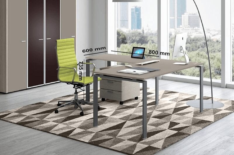 Dante - U Leg Sturdy Office Executive Desk Dante - U Leg Sturdy Office Executive Desk