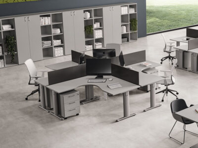 T Square Corner Operator Office Desk