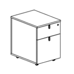 Bralco 2 Drawer