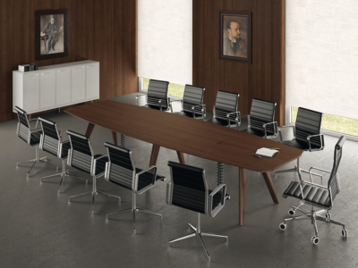 Rail Shaped Meeting Table Mainimg