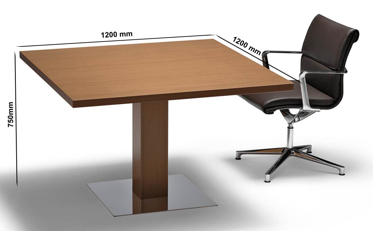 Size Arche Rectangular Meeting Tables With Chrome Base Size Arche Rectangular Meeting Tables With Chrome Base