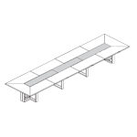 Extra Large Rectangular Shape Table (20 Persons)
