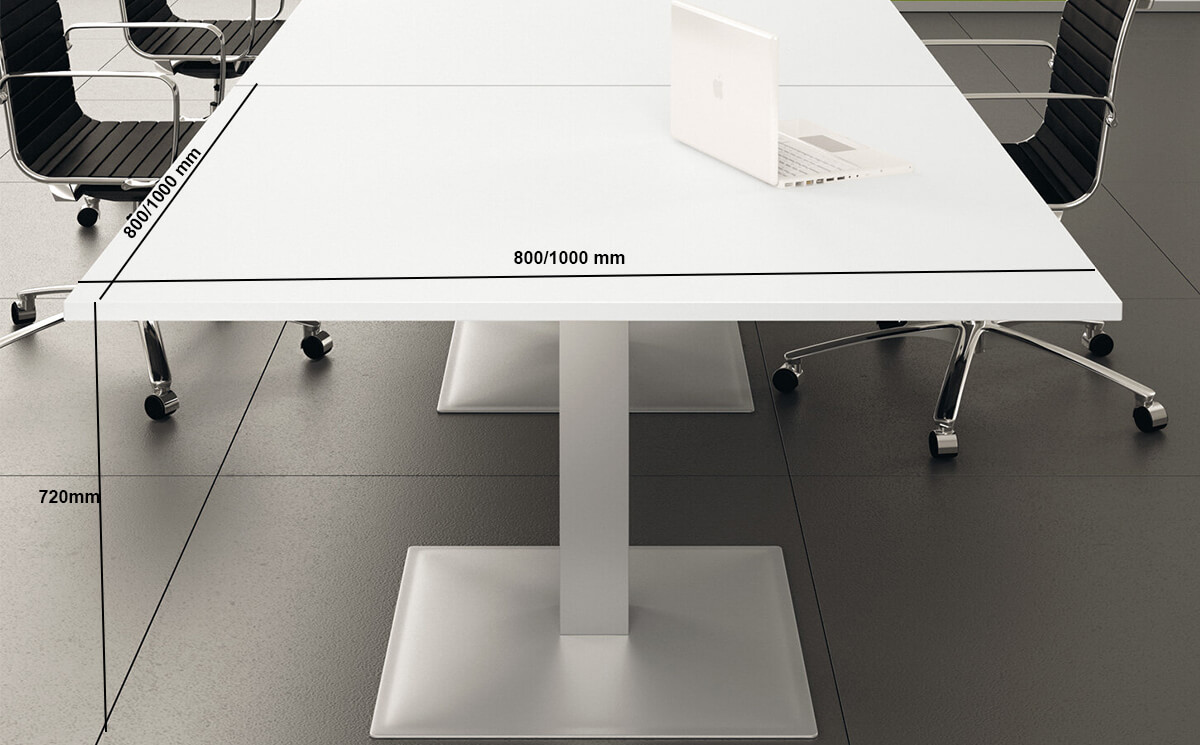 Yadid Square & Rectangular Shape Meeting Table