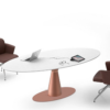 Yadon Round And Oval Shape Meeting Table Main 02