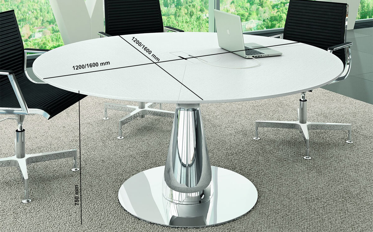 Yadon Round, Oval & Barrel Shape Meeting Table