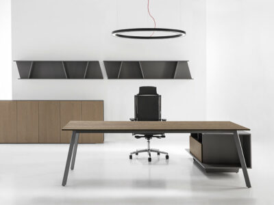 Bordo – Designer Concrete, Wood Or Lacquer Finish Executive Desk1