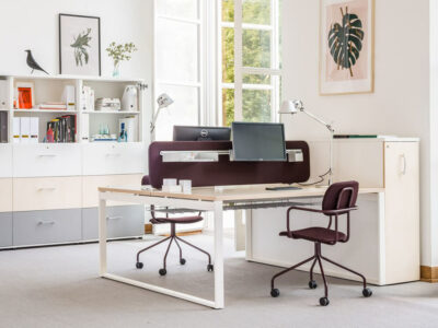 Bella 1 – Office Desk With Ring Leg (1)
