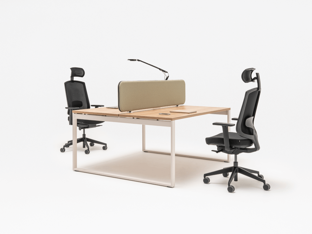 Bella 1 – Ring Leg Back To Back Desk For 2, 4 And 6 Persons 04