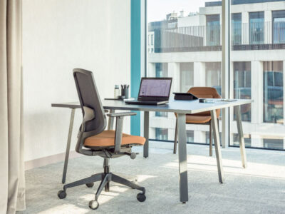 Mocko 1 – Office Desk Range With White Leg..